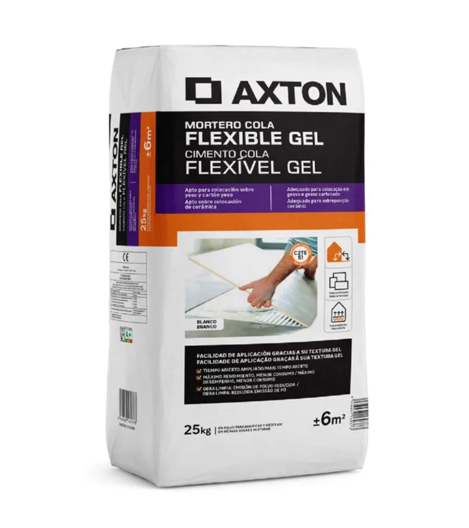 mortero cola C2TE para ceramica 25 kg construcar 002 0fc00d1b