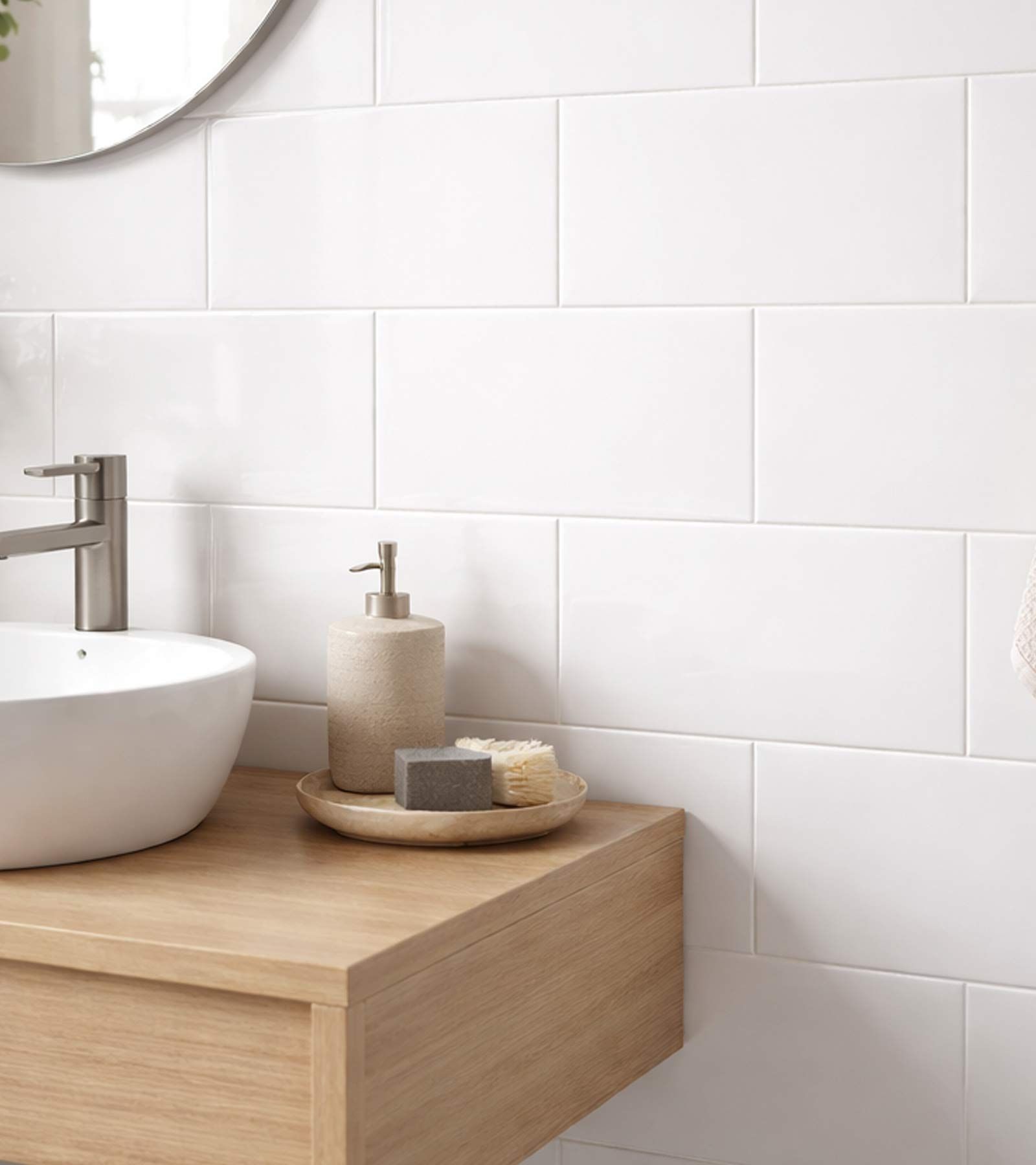 azulejo blanco brillo 25x40 cm construcar 002 787d50b9