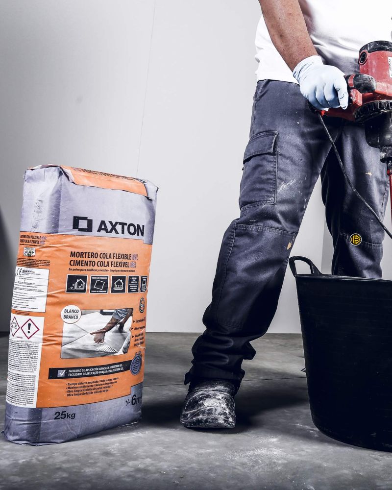 Mortero cola C2TE para cerámica 25 kg